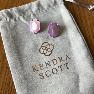 Kendra Scott purple earrings!